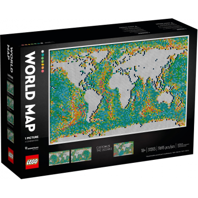 LEGO Art Carte du monde 2021